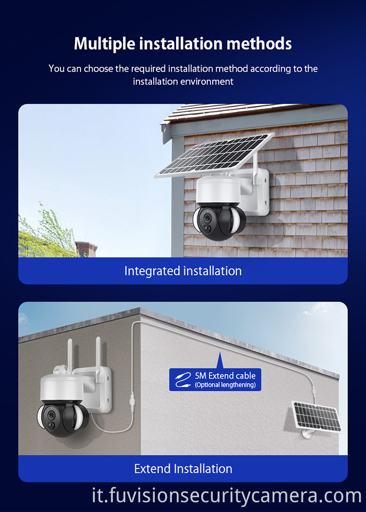 Wifi Water Proof Solar Power Camera Portable Solar Camera